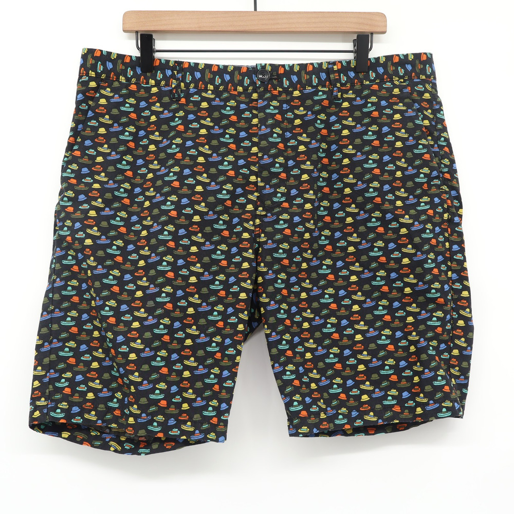 Scotch & Soda 36x9 The Poolside Shorts Colorful Hats Print Casual Colorful